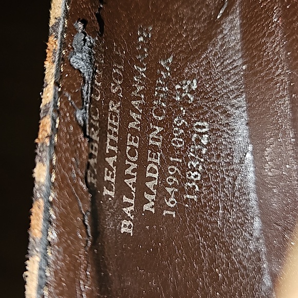 Colin Stuart leopard fabric pointed toe heels size 5.5 - Picture 8 of 8